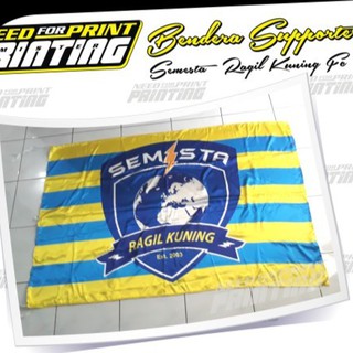 Pembuatan Bendera Futsal dg Logo Nama Tulisan Football Pembuatan Bendera Futsal dg Logo Nama Tulisan Football