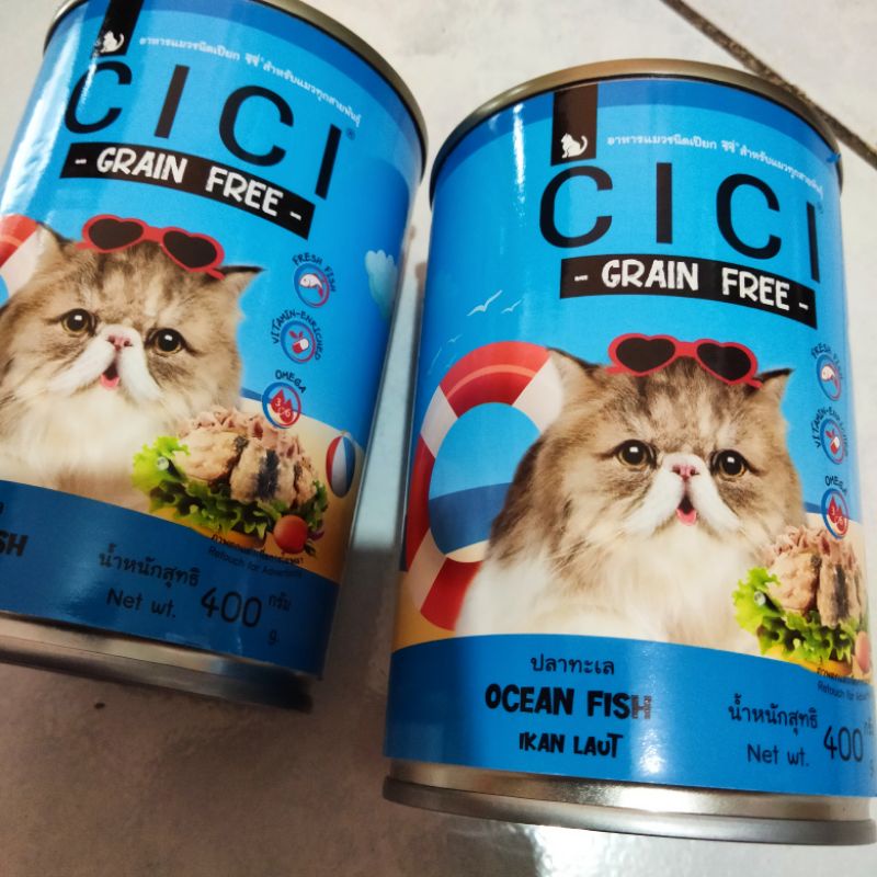 

Cici kaleng 400Gr ocean fish