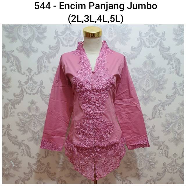 Kebaya encim modern kombinasi brukat import  jumbo