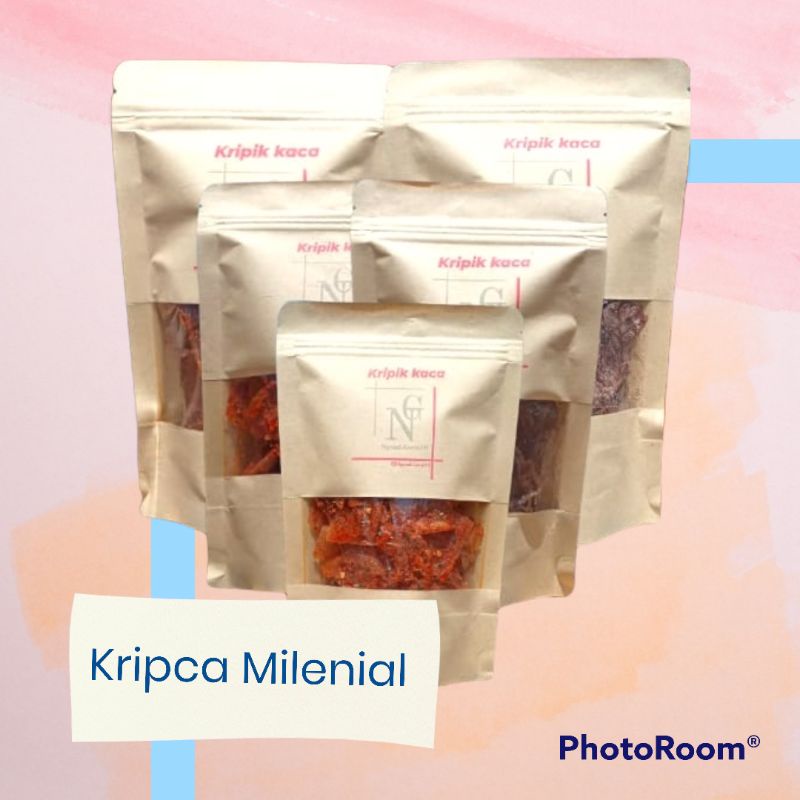 

KRIPCA BEEF GARLIC!! KRIPIK KACA MILENIAL!!