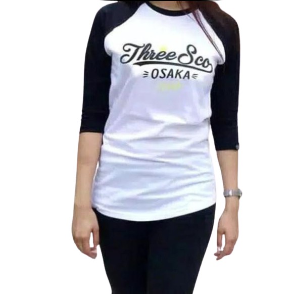  KAOS  3SECOND CEWEK LADIES SIZE M L XL BAJU ATASAN WANITA  T 