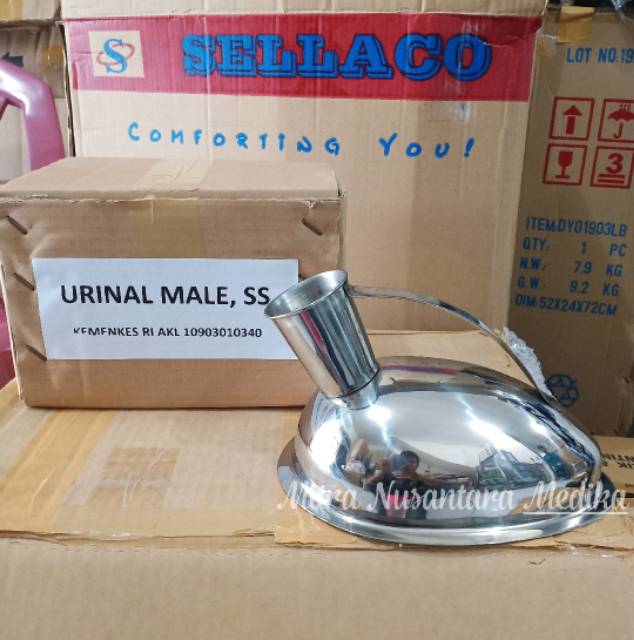 Urinal Cowok Stainless  kualitas Super