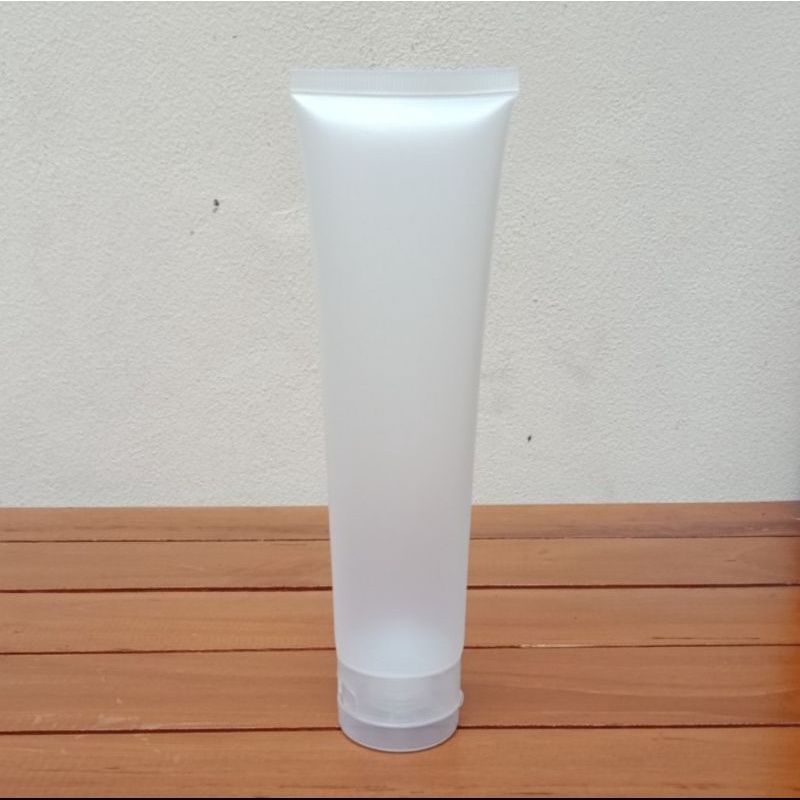 Tube 100ML Natural Botol Tube 100 ml Natural Tube Kemasan Kosmetik 100ml Natural Tutup Fliptop