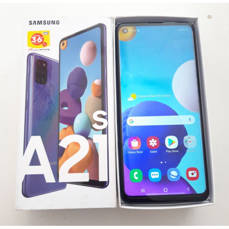 SAMSUNG A21S RAM 6/128GB SECOND MURAH