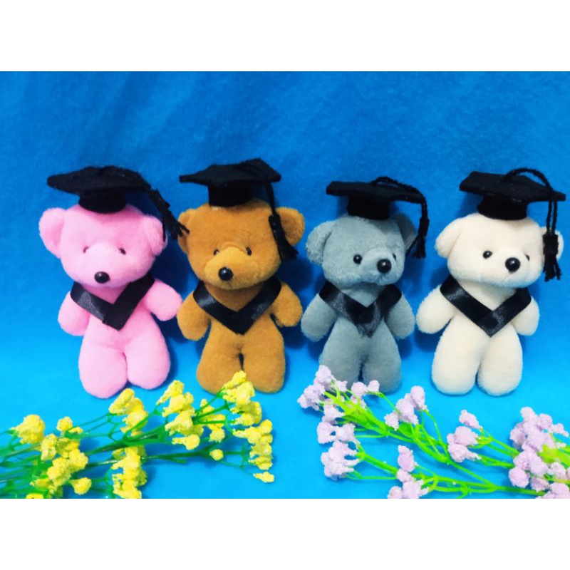 boneka wisuda / boneka wisuda mini / boneka beruang kecil / souvenir / souvenir wisuda