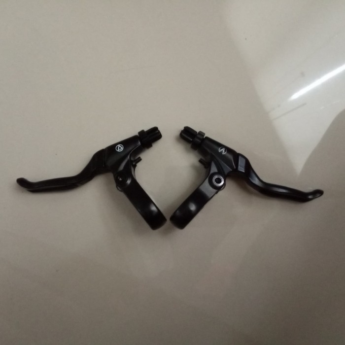 HANDLE REM SEPEDA MTB BMX FULL ALLOY PACIFIC HITAM