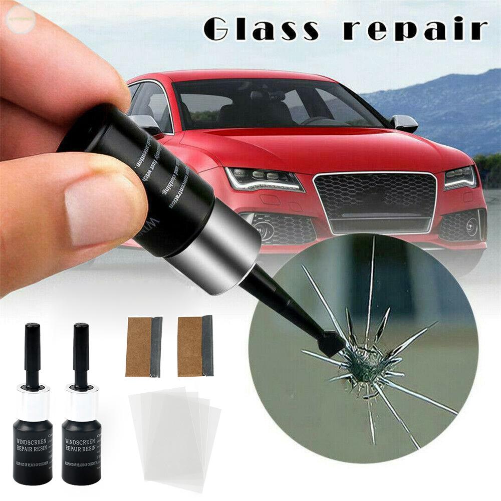  Set  Alat Reparasi  Kaca Depan Mobil dengan Chip Crack Nano 