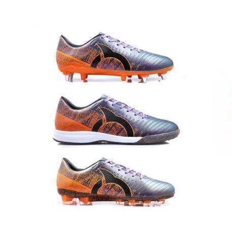SEPATU SEPAK BOLA DAN FUTSAL ORTUSEIGHT CATALYST CYPHER SG FG IN AURORA ORTRANGE BLACK