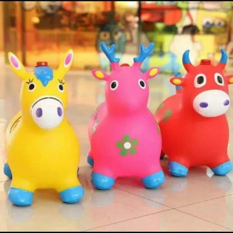 JUMPING ANIMAL | MAINAN KUDA GENJOT JUMBO