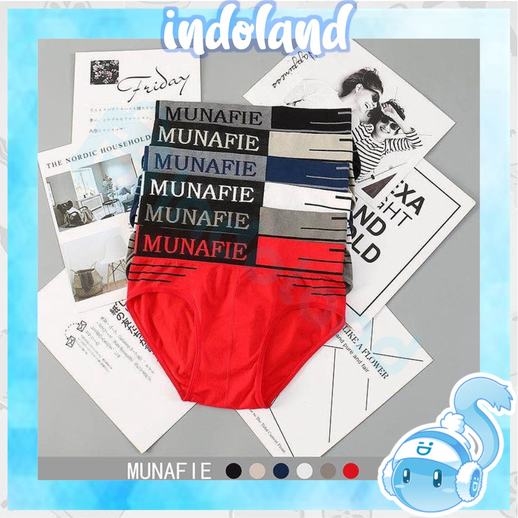 ☀ INDOLAND ☀ B043 CD Pria Sempak Untuk Pria Bentuk Segitiga Underwear Man Murah COD