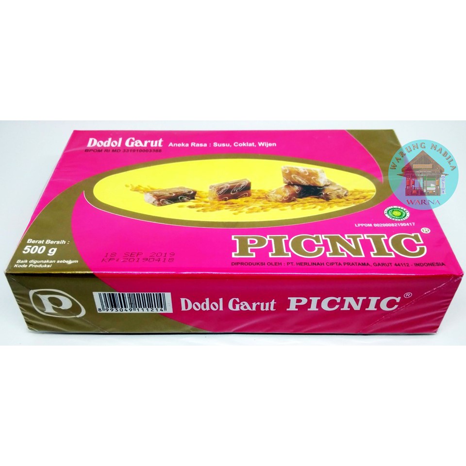 

Dodol Garut Picnic 500 gram