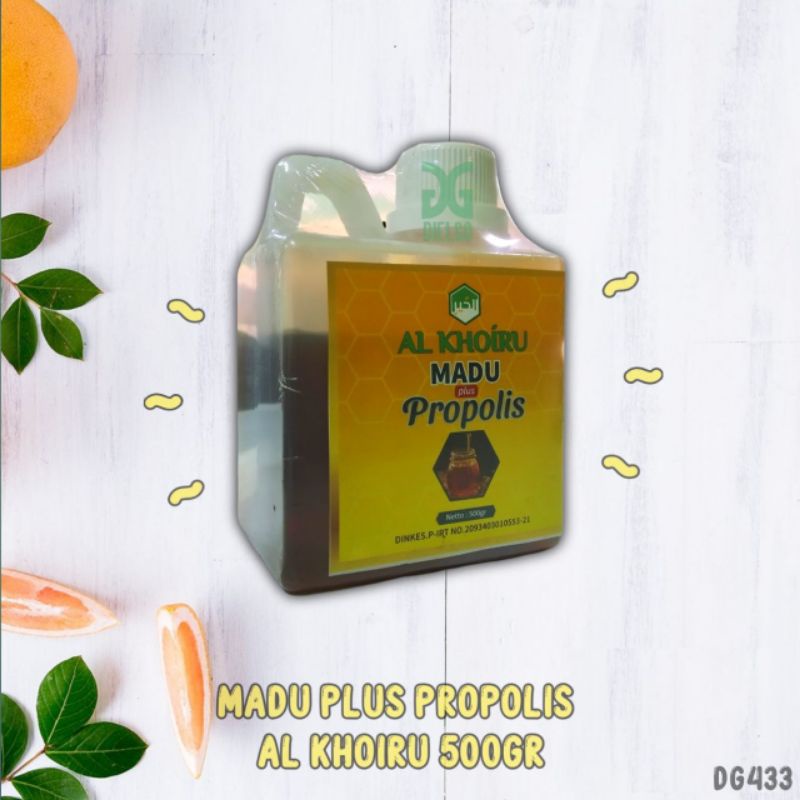 

Madu Plus Propolis Al Khoiru 500gr Asli Murni DG433