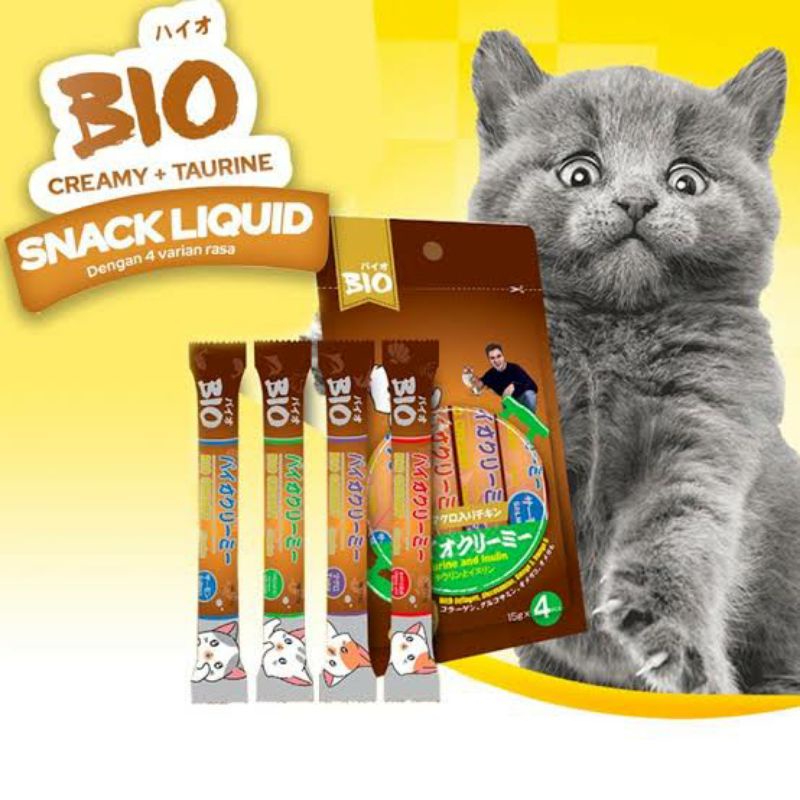 Bio Creamy Snack Kucing