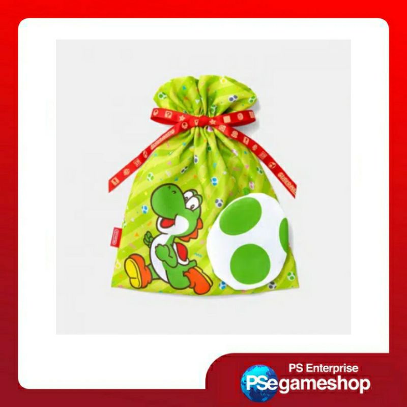 Wrapping bag 2WAY Yoshi Mini Super Mario Home And Party