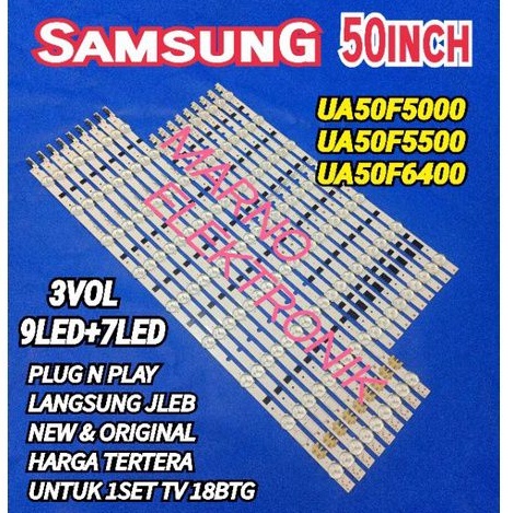 BL BACKLIGHT LED TV SAMSUNG 50 INCH UA50F5000 UA 50F5000 UA50F5500 UA 50F5500 UA50F6400 UA 50F6400