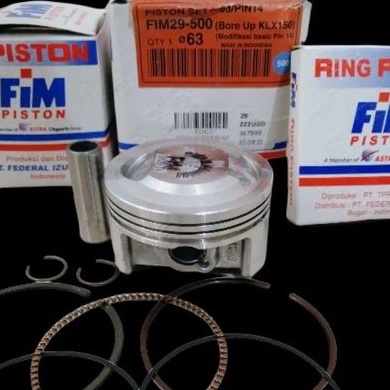 SEHER SET KLX FIM 58 58.5 59 59.5 60 61 62 63 64 PEN 14