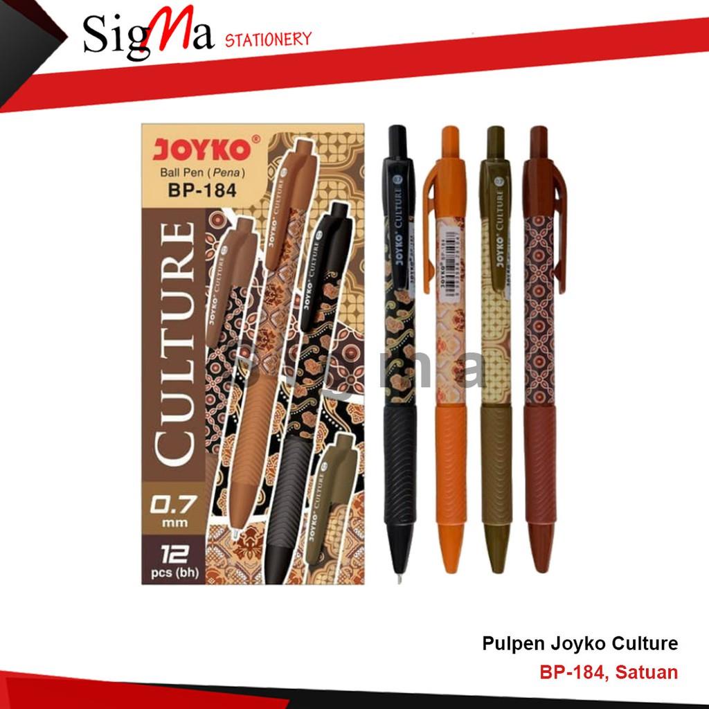 

Pulpen Joyko Culture 184 / BALLPOINT / PEN / BOLPEN ATK