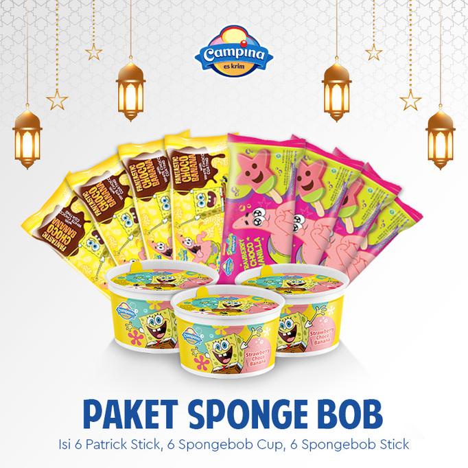 

windytriastuti13 PAKET ICE CREAM CAMPINA NICKELODEON SPONGEBOB - ES KRIM TERLARIS TERPERCAYA ORIGINAL