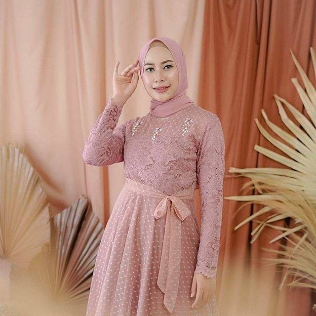 GAMIS BERUKAT ELDIZA MAXY PREMIUM CANTIK