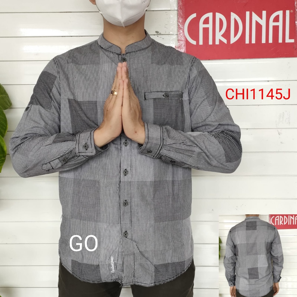 BB CARDINAL KEMEJA KOKO JUMBO,BIG SIZE Taqwa Pakaian Pria Atasan Hem Kemeja Baju Muslim Original Lengan Panjang