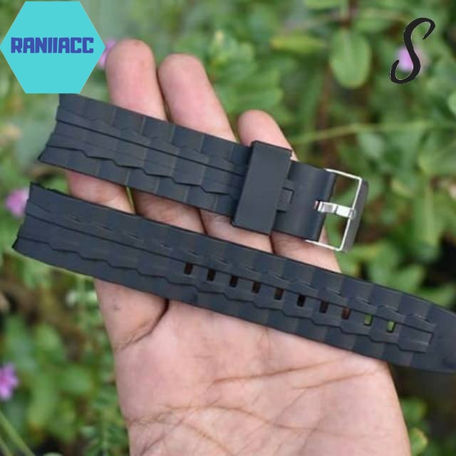 TALI JAM CASIO EDIFACE EF-550 EF500/RUBBER STRAP TALI JAM TANGAN CASIO EDIFACE EF550