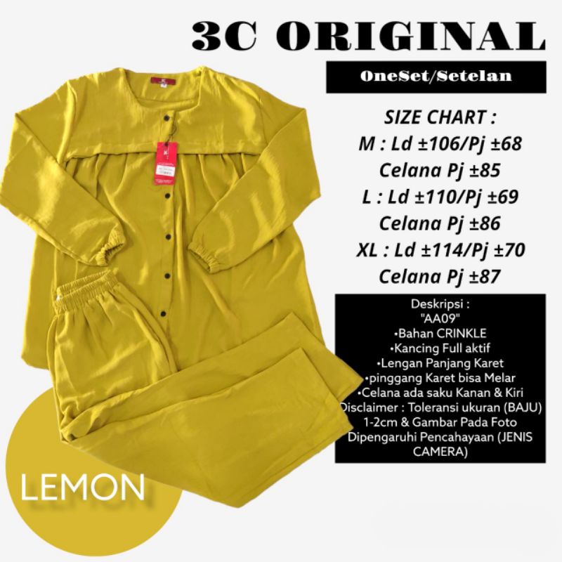 One set Wanita By. 3C Original