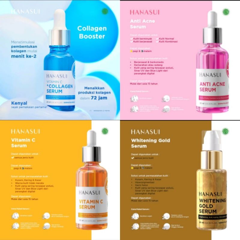 Jual HANASUI SERUM GOLD / HANASUI SERUM VITAMIN C / HANASUI SERUM ANTI ...