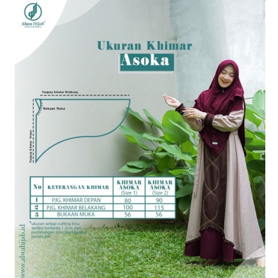 Alwa Hijab Sarimbit Rumi Maisha Series Quality Premium - Gamis Koko Couple