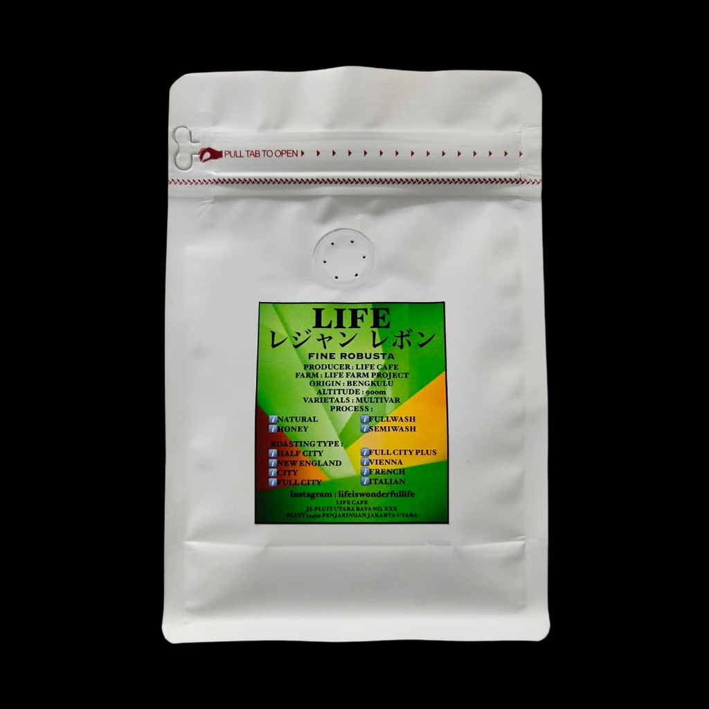 

Kopi LIFE Robusta Bengkulu