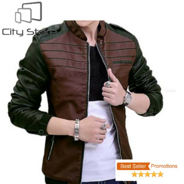 Jaket Premium Casual Quarter Pria Kekinian Vienna Grade A