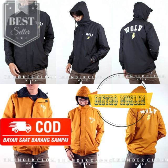 AKN JAKET PARASUT THUNDER CLOUD WOLV #