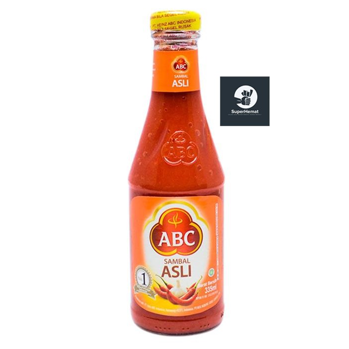 

Promo !! ABC Saus - Sambal Asli - 335 ml