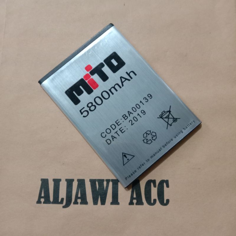 BATERAI MITO A79 / Y1 BA00139 BA-00139 ORIGINAL BATTERY HP