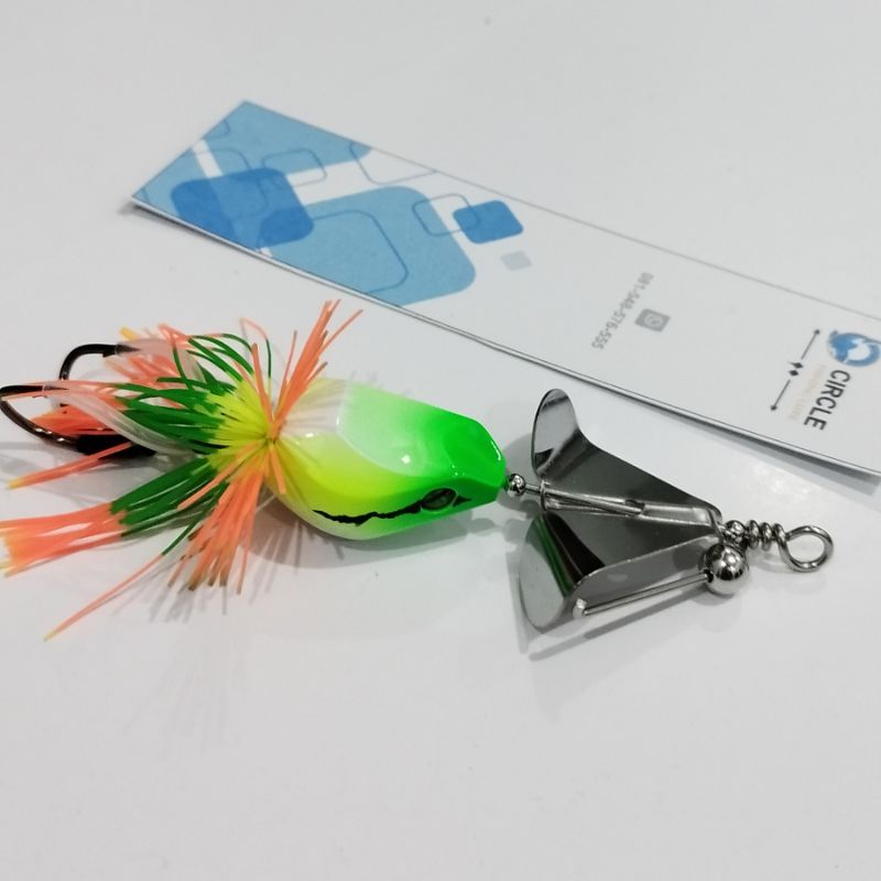 Umpan pancing toman slater tektok 20 gram casting lure | slash bait tek tok | slatter propeller umpa