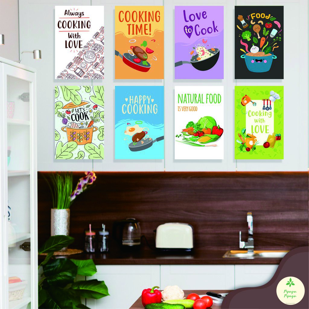 Hiasan dinding pajangan dapur rumah dinding Kitchen/Dapur unik lucu - CO 1