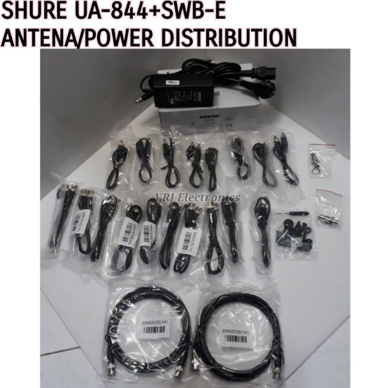SHURE UA-844+SWB-E ANTENA/POWER DISTRIBUTION