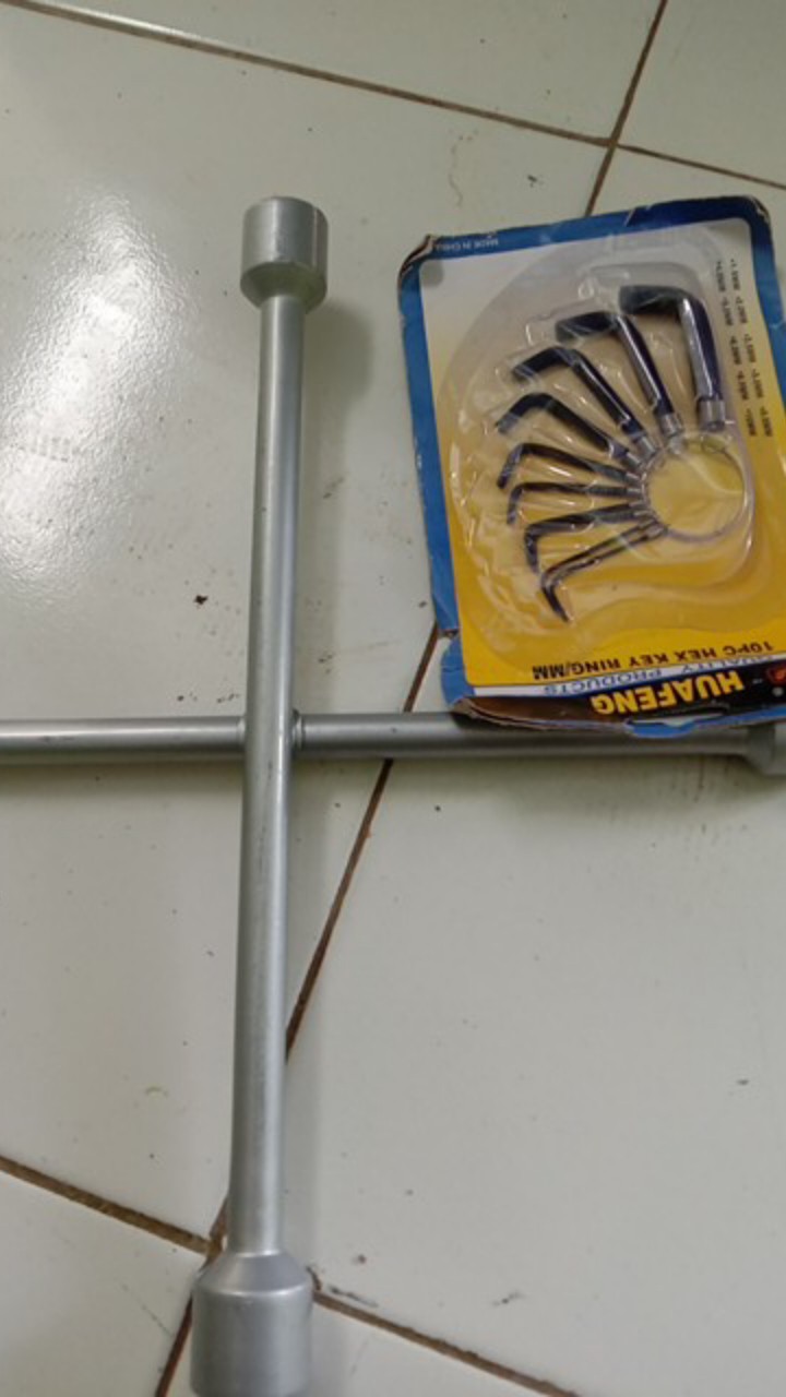 Isi 10 Set Kunci L Small Murah 10in 1 Hey Key Ring 1,5 2 2,5 3 4 5,5 6 8 9 10 Mm Alat Bengkel