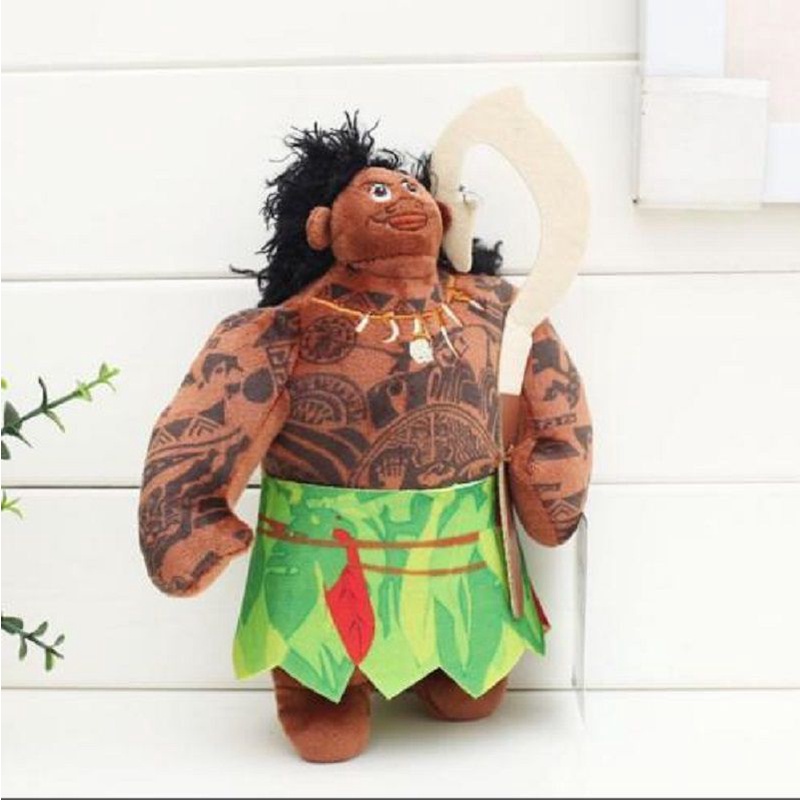 4 Styles Lovely Movie Moana Maui Pua Heihei Cartoon Soft Plush Dolls Toys New