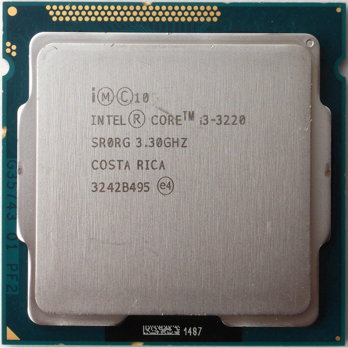 Processor 1155 Intel Core i3 3220 (3,30Ghz) Ivybridge / Generasi 3