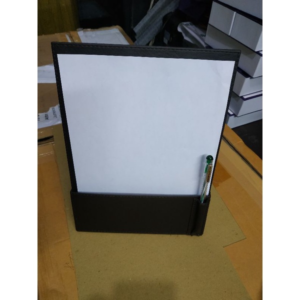 

COVER SINGLE MENU UKURAN A4 BAHAN SINTETIS