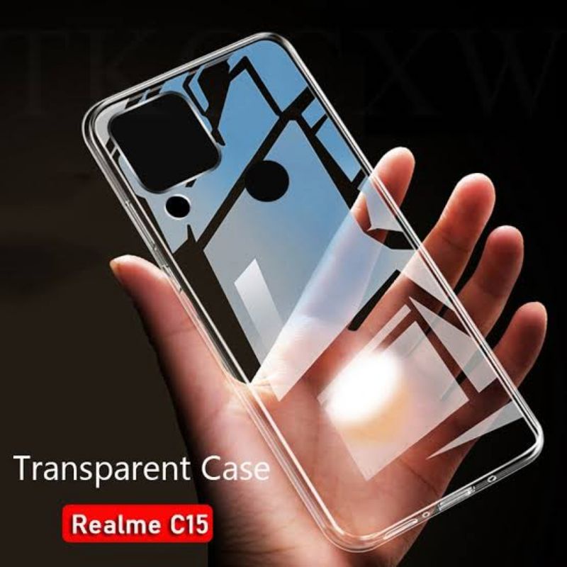 CRYSTAL CASE REALME 8/ 8 PRO/ C11/ C12 TEBAL 2.0mm CLEAR CASE