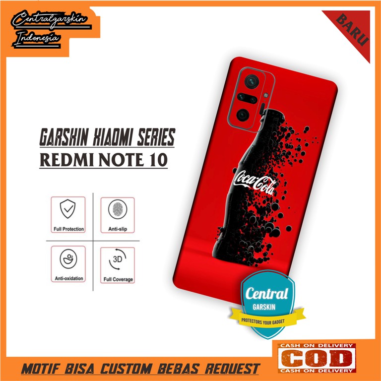 Garskin Redmi Note 10 / 10e Fullbody - COCA COLA