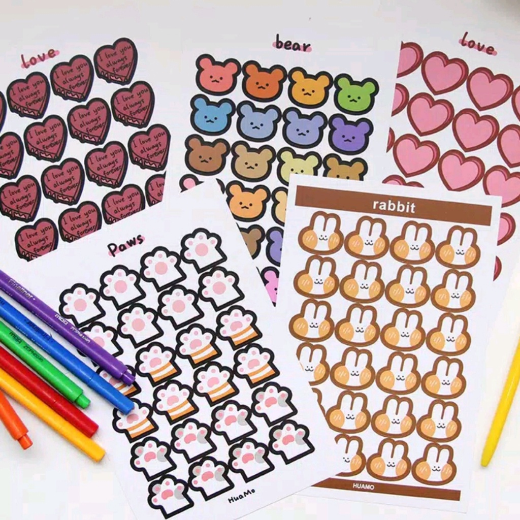 

Stiker Deco Diary Set Scrapbook