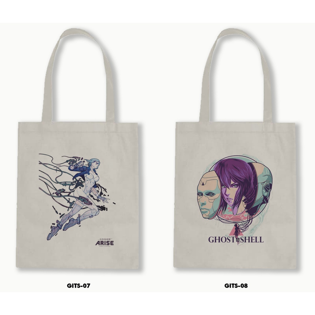 TOTE BAG BLACU - GHOST IN THE SHELL