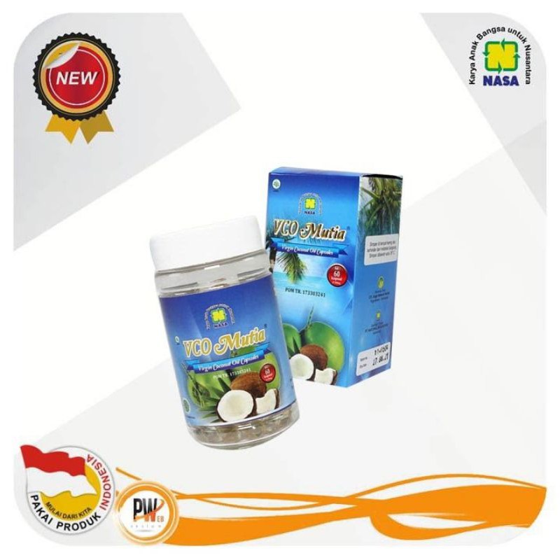 VCO MUTIA NASA/VCO (Virgin) Kapsul Mutia
