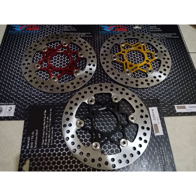 DISC DEPAN PIRINGAN CAKRAM PSM JUPITER Z MX VEGA R BLADE UKURAN 220