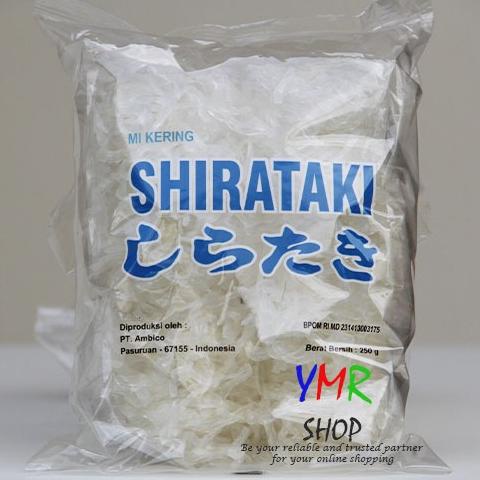 

Promo Awal tahun Dry shirataki - mie kering shirataki 250gr (isi 10 pcs) Promo Awal tahun