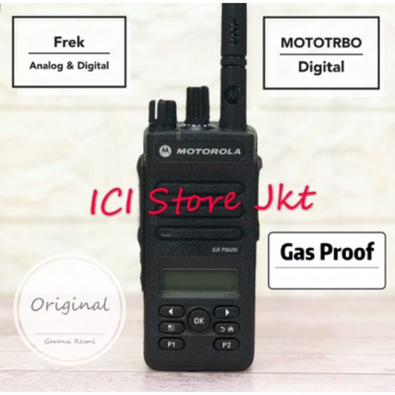 Motorola Xir P6620i UHF403-470Mhz Original Garansi Resmi