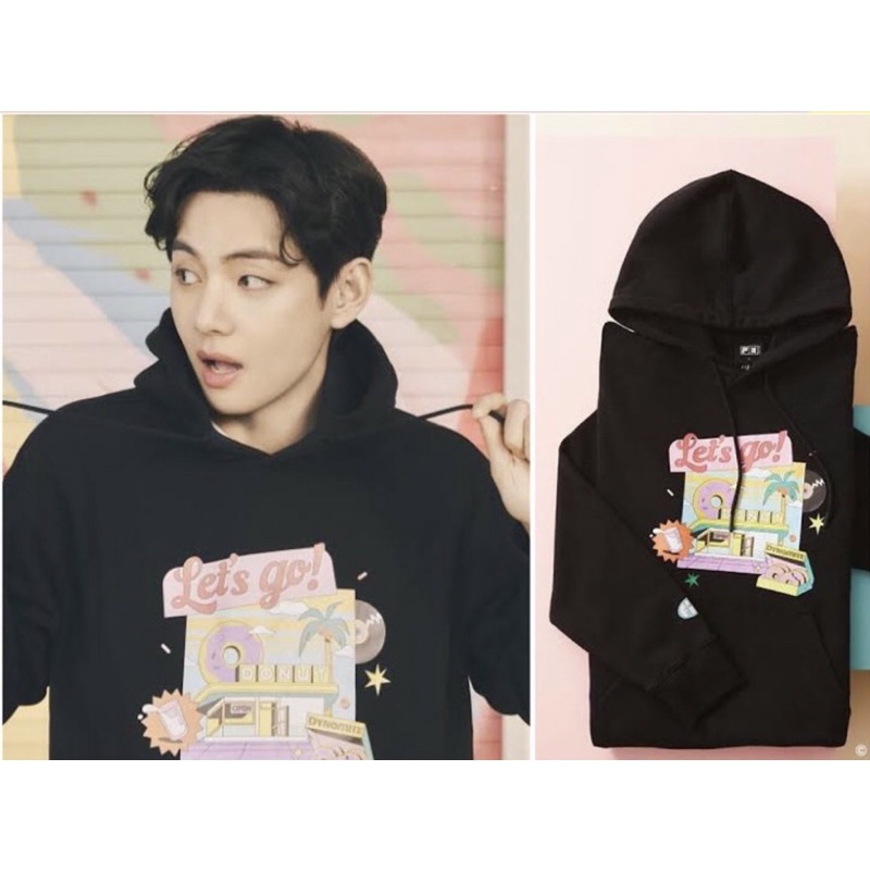 Jacket Hoodie FILA X BTS Dynamite unoff (V)