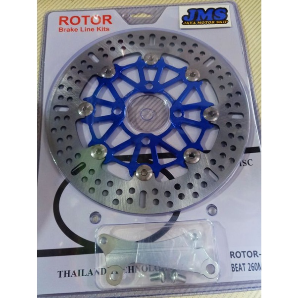 Disc Piringan ROTOR Beat/Vario UK 260mm Biru(Floating)